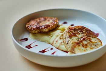 Котлеты из индейки с пюре 