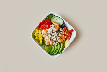 Поке креветки 